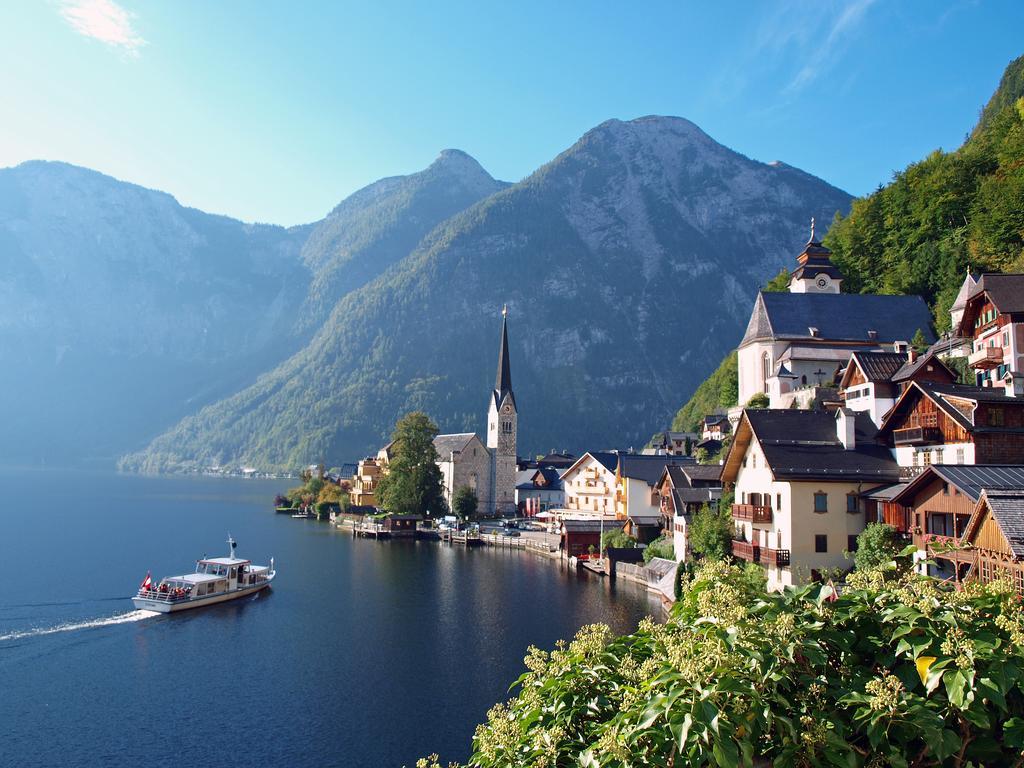 Hotel Haus Höll Herta Hallstatt Exterior foto