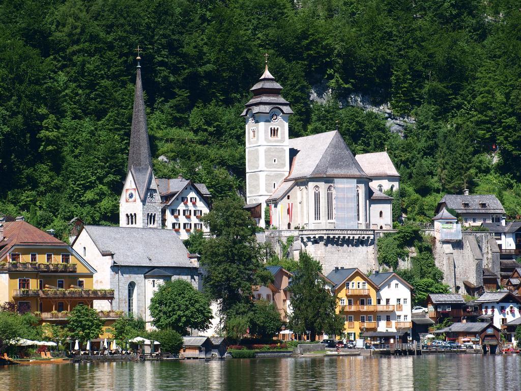 Hotel Haus Höll Herta Hallstatt Exterior foto