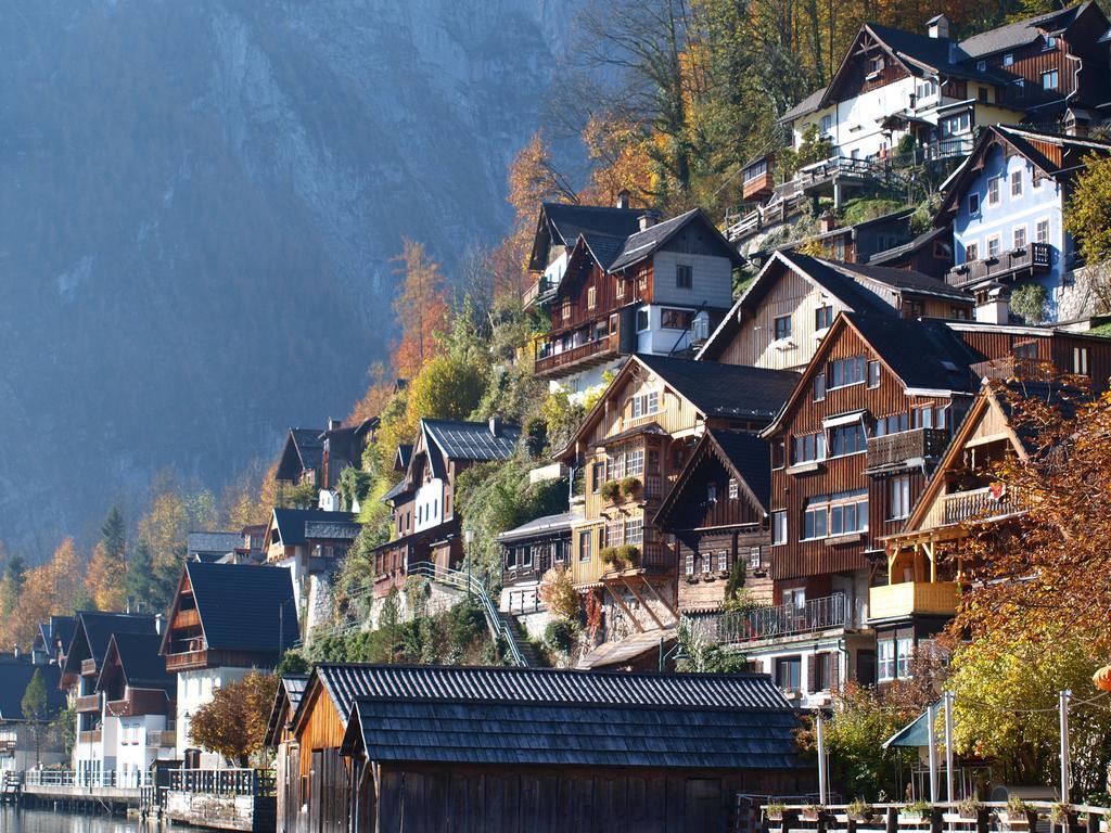 Hotel Haus Höll Herta Hallstatt Exterior foto